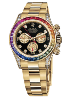 Rolex Daytona Yellow Gold Rainbow 116528