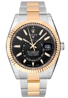 Rolex Sky-Dweller 42 mm Rolesor Black Dial 326933