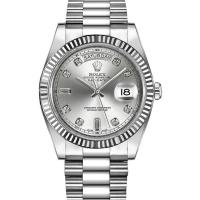 Rolex DAY-DATE II 41MM WHITE GOLD 218239