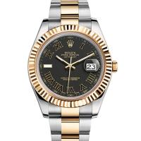 Rolex Oyster Datejust Steel and Yellow Gold 41mm 116333 bkro