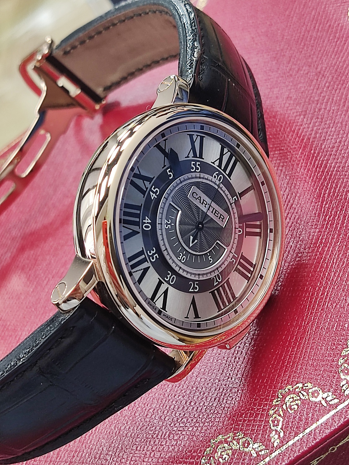 Cartier Rotonde de Chronograph 2955