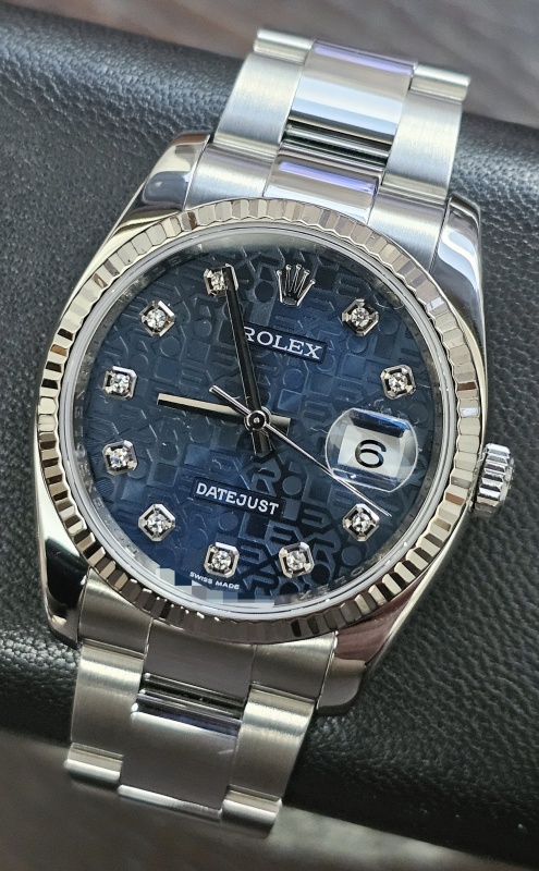 Rolex Datejust 36mm Steel and White Gold 126234-0012