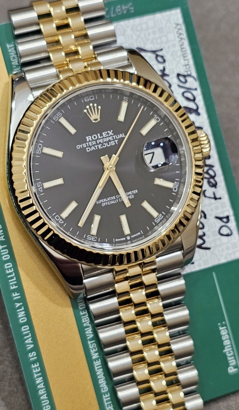 Rolex Datejust 41mm Steel and Yellow Gold 126333
