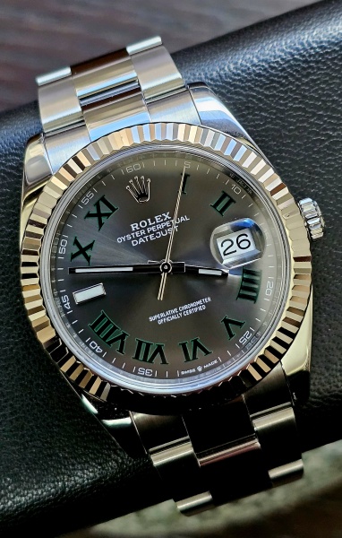 Rolex Datejust 41mm Steel and White Gold 126334-0021