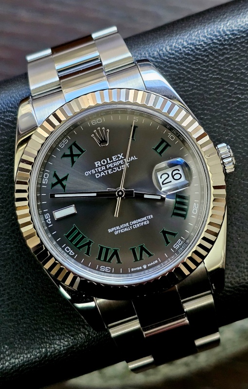 Rolex Datejust 41mm Steel and White Gold 126334-0021