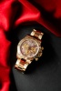 Rolex Daytona Cosmograph YellowGold Crystals Diamonds 116528