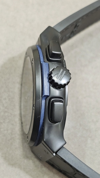 Hublot Classic Fusion Chronograph All Black Blue 521.CI.1190.GR.ABB12