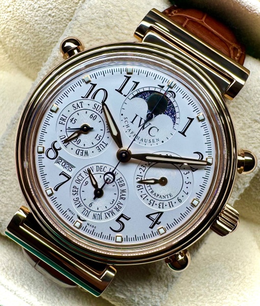 IWC Da Vinci Perpetual Calendar Rattrapante Yellow Gold 41,5mm IW375403