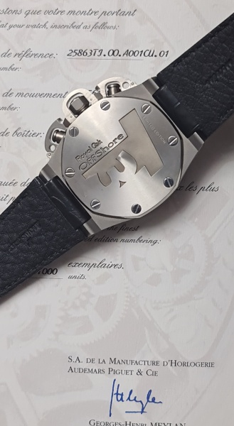 Audemars Piguet Royal Oak Offshore T3 25863TI.OO.A001CU.01