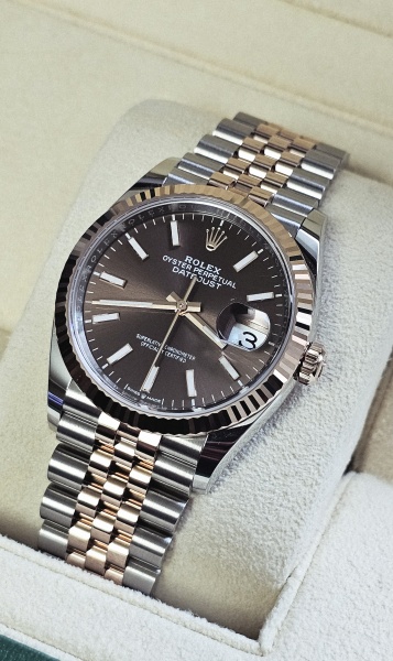 Rolex Datejust 36mm Steel and Everose Gold 126231-0043