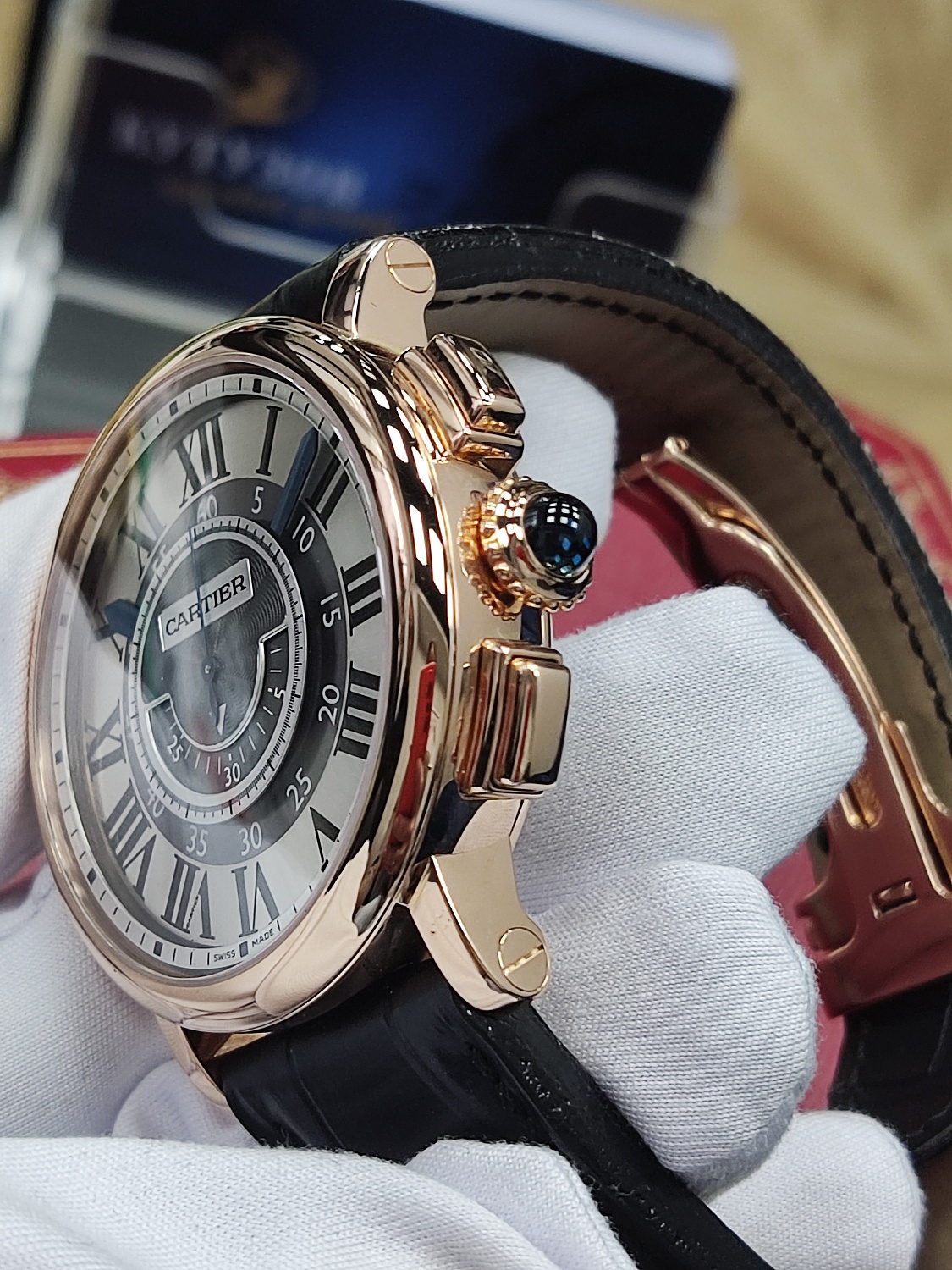 Cartier Rotonde de Chronograph 2955