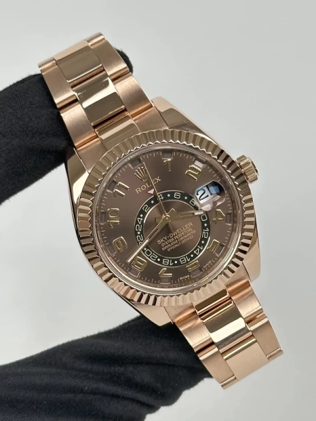 Rolex Sky-Dweller 42mm Everose Gold 326935