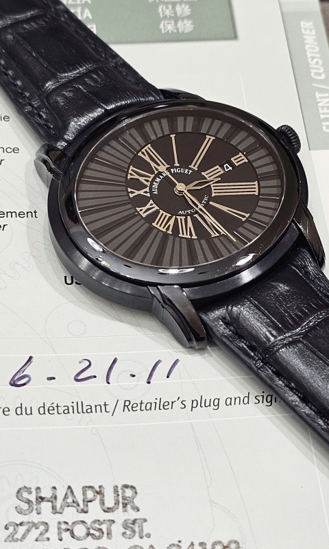 Audemars Piguet Millenary Quincy Jones Limited Edition 15161SN.OO.D002CR.01