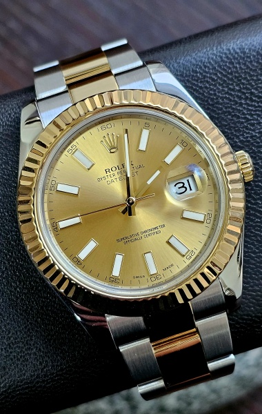 Rolex Datejust II Steel and Yellow Gold 41mm 116333-0009