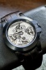  Harry Winston Ocean Triple Retrograde Chronograph Black Zalium 400-MCRA44ZK
