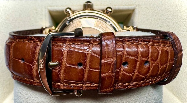 IWC Da Vinci Perpetual Calendar Rattrapante Yellow Gold 41,5mm IW375403