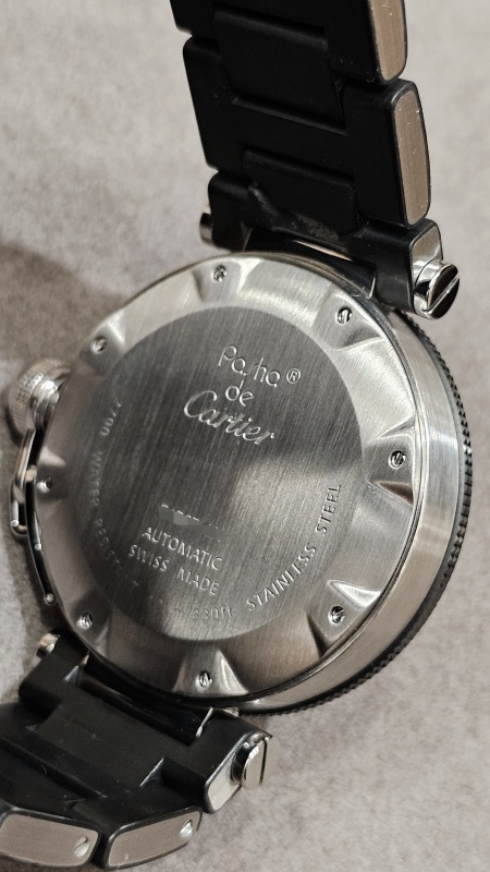 Cartier Pasha Seatimer W31077U2