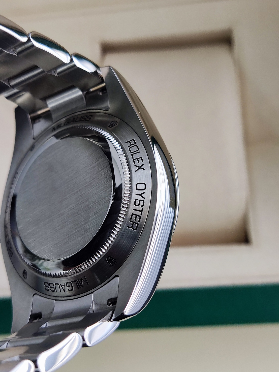 Rolex Milgauss 40 mm Black Dial 116400