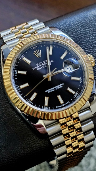 Rolex Datejust 41mm Steel and Yellow Gold 126333