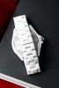 Chanel Full Size White J12 - Pink Sapphire Bezel 42mm H 2011