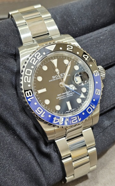 Rolex GMT-MASTER II 40 MM, OYSTERSTEEL 116710blnr-0002