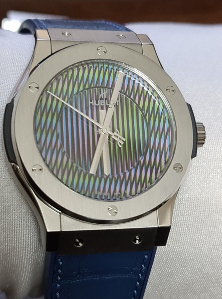Hublot Classic Fusion Chronograph Titanium Bracelet 511.NX.8900.VR.CZD19