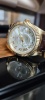 Rolex Sky-Dweller Yellow Gold Champagne Arabic Dial on Strap 326138