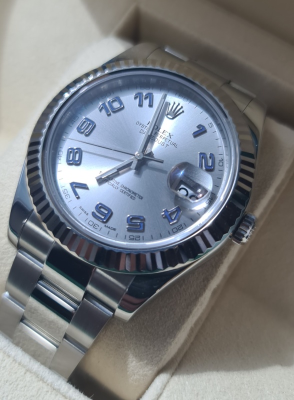 Rolex Datejust II 41mm Steel and White Gold 116334