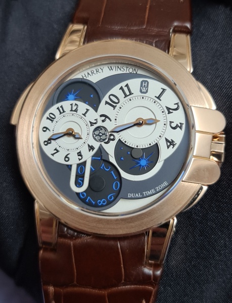 Harry Winston Ocean Dual Time 400/MATZ44R