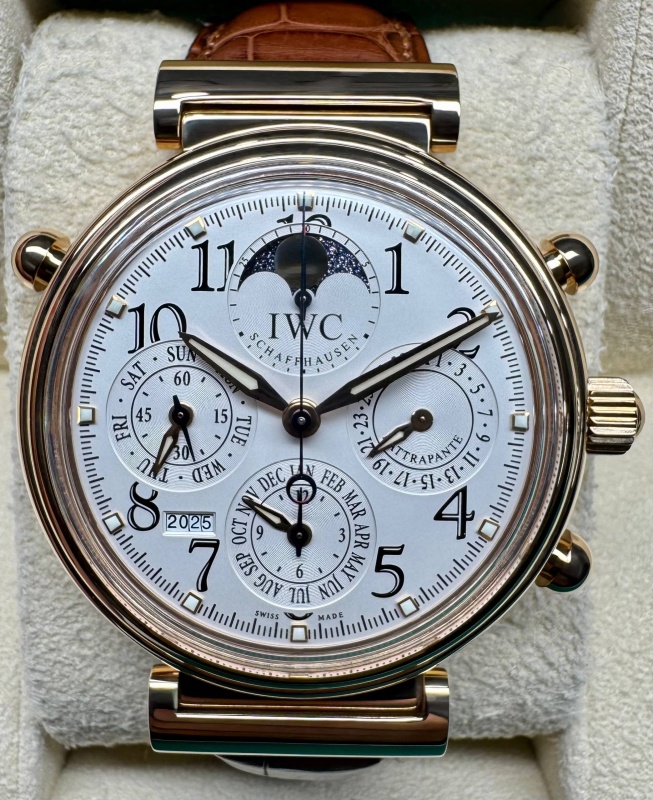 IWC Da Vinci Perpetual Calendar Rattrapante Yellow Gold 41,5mm IW375403