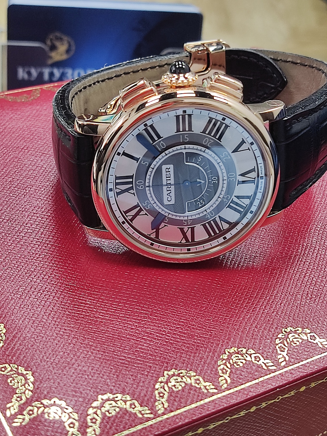 Cartier Rotonde de Chronograph 2955