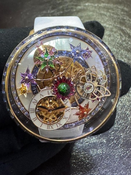 Jacob & Co. Astronomia Fleurs De Jardin Pink Sapphires
