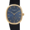 Patek Philippe Golden Ellipse Blue Dial 3978