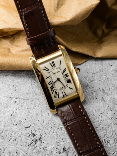 Cartier Tank Americaine Yellow Gold w2603156