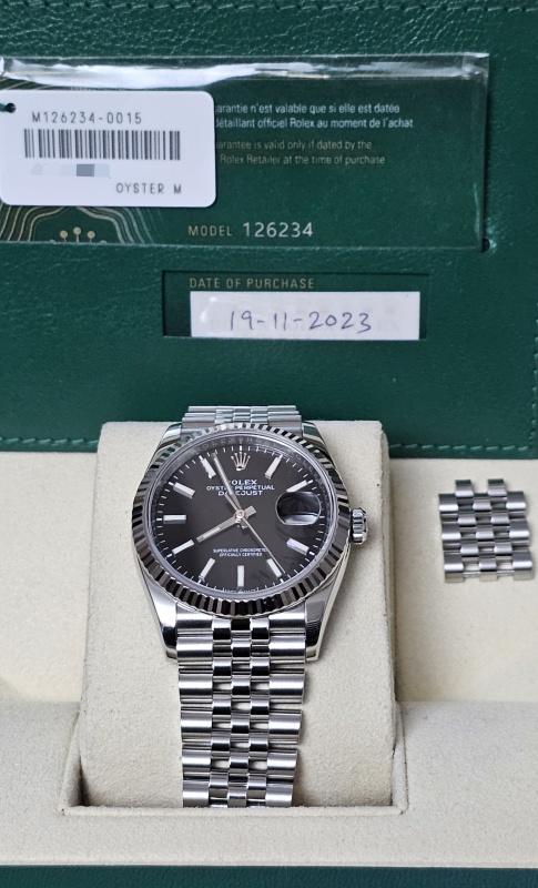 Rolex Datejust 36 mm 126234-0015
