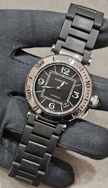 Cartier Pasha Seatimer W31077U2